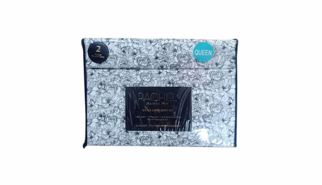 RACHEL ROY 6-PIECE QUEEN BEDSHEET SET